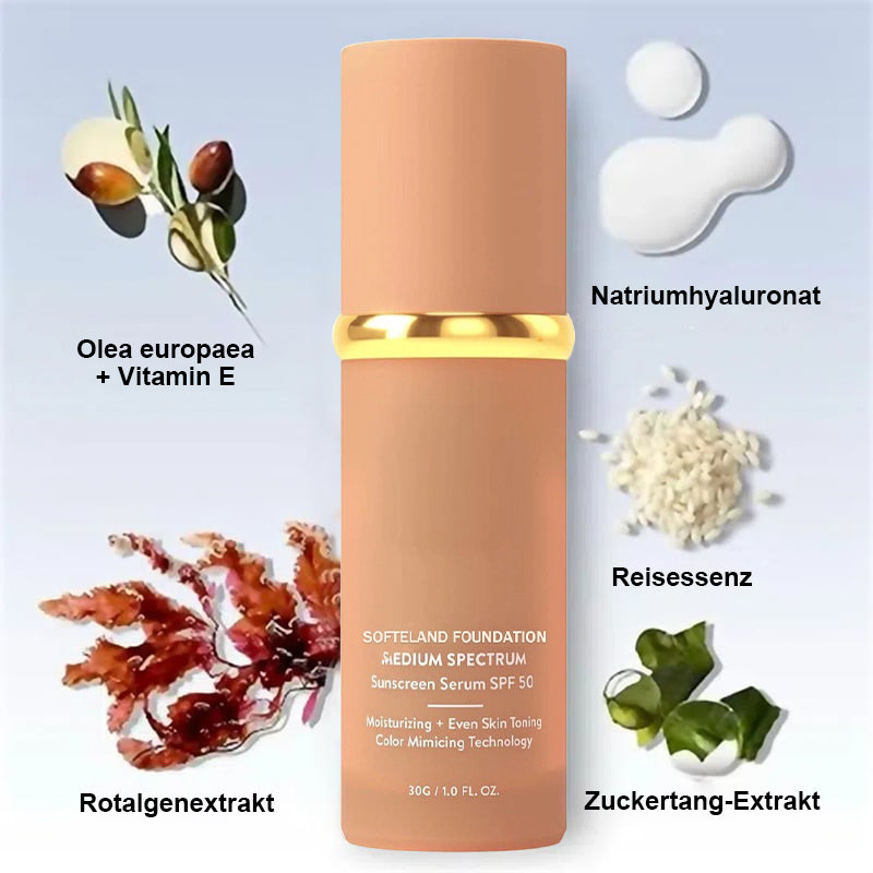 🔥 Make-up Foundation 4-in-1 – mittlere Deckkraft