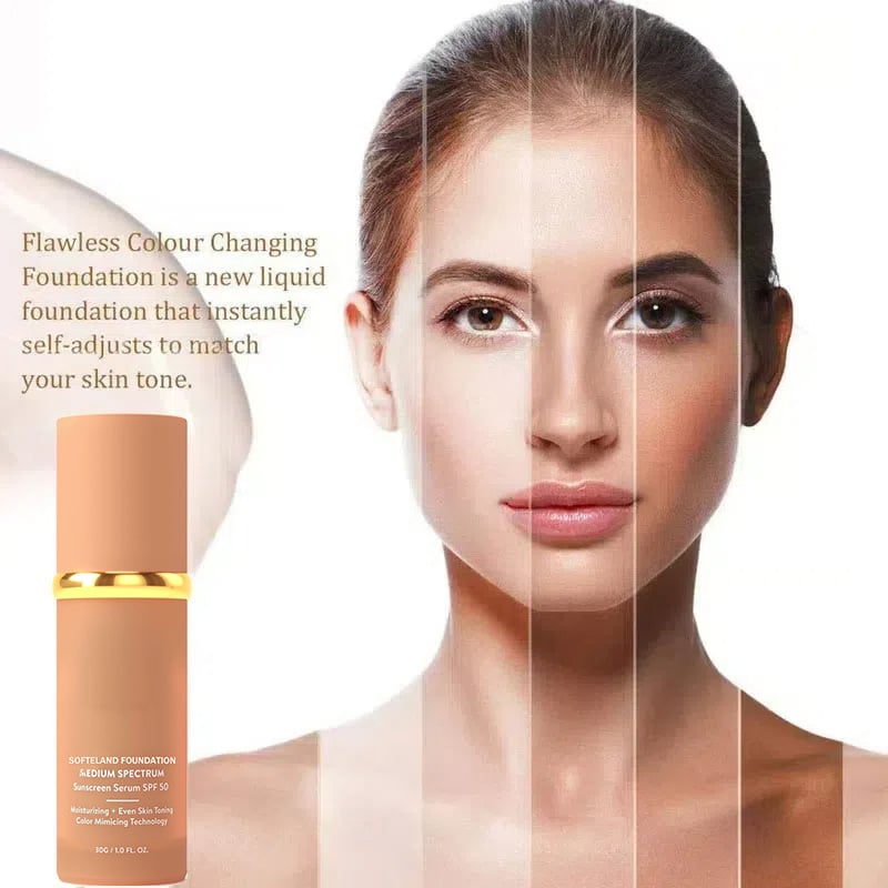 🔥 Make-up Foundation 4-in-1 – mittlere Deckkraft